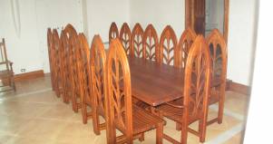 Tavolo rettangolare-in legno-artigianale design esclusivo
